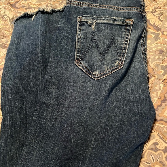 Mother Denim The Insider Crop Step Chew NWT - Picture 10 of 16